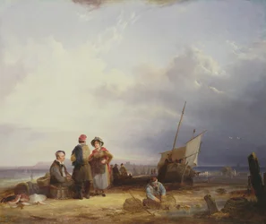 Mending Lobster Pots